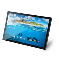 Tablette Android 14 pouces 1080p à fixation murale pour affichage numérique, mur vidéo, publicité, signalisation d'ascenseur et pointage de direction en magasin de détail