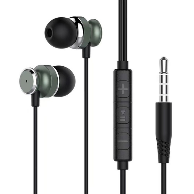 Flat Cable Handsfree Cheap New Product In-ear Earphone Headphone With Mic Stereo Earbuds for iPhone 15