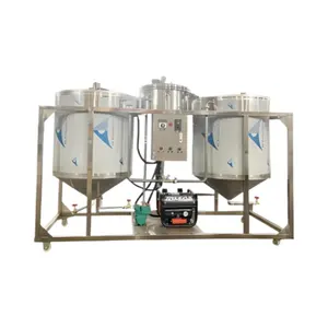 Refinery deodorization machine crude oil refining plant edible oil refining machinery and equipment