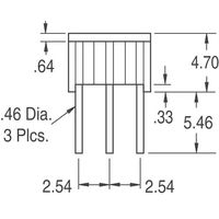 Potentiomètres 3362P-1-103LF Trimpot en matériau résistif Cermet 0,5W 10k Ohms Tolerance 0,1%