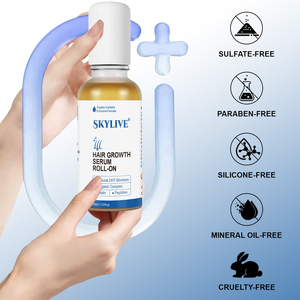 Sérum roll-on SKYLIVE pour <span class=keywords><strong>la</strong></span> croissance des cheveux, marque privée, améliore <span class=keywords><strong>la</strong></span> santé du cuir chevelu, augmente <span class=keywords><strong>la</strong></span> densité des cheveux, sérum stimulant pour le cuir chevelu, soin <span class=keywords><strong>de</strong></span> <span class=keywords><strong>la</strong></span> <span class=keywords><strong>barbe</strong></span> - Product Image 3