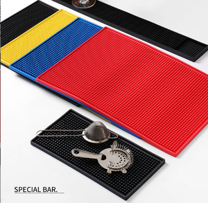 Eco Friendly Rubber PVC <strong>Beer</strong> Bar <strong>Mats</strong> Led Rubber Anti Slip Washable <strong>Personalised</strong> Soft Large Bar <strong>Mat</strong> Custom logo - Product Image 2