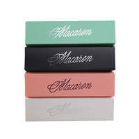 Boîte de présentation pour 6 macarons, boîte à gâteaux en carton rigide, emballage pour macarons français, boîte à chocolat alimentaire
