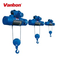 Vanbon meilleur vendeur CD type 1ton 2ton 3ton 5ton 10ton Palan À Câble Électrique 100m câble utilisé pour l'ascenseur DE LEVAGE