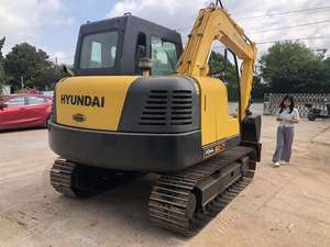 Excavatrice sur chenilles HYUNDAI ROBEX 80-7 8 tonnes d'occasion Bonnes performances R215-7 R215-9 Fabriqué en Corée - Product Image 2