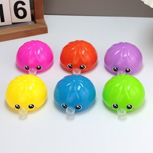 Jouet anti-stress géant en TPR en forme de boulette, jouet sensoriel Kawaii en forme de pain vapeur, unisexe, à partir de 14 ans, décoration de bureau, cadeau - Product Image 4