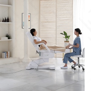 Camillas Estéticas, Hermosa Camilla Cosmética Ajustable en Altura, Camilla Facial, Silla de Tratamiento, Mesa de Masaje Facial - Product Image 3