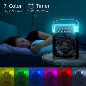 Mini Climatizador Portátil USB, Enfriador de Aire 5 en 1, Ventilador Humidificador Móvil sin Drenaje, 800ml A - Product Image 6