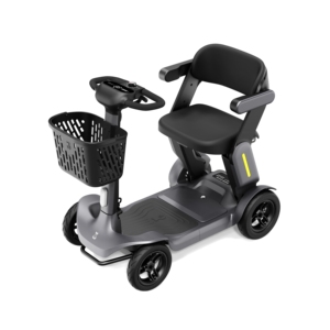 Scooter Eléctrico Plegable Portátil para Envíos, Scooter Eléctrico con Batería de Litio Desmontable de Larga Duración para Personas Mayores - Product Image 5