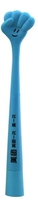 Stylos à bille flexibles avec logo personnalisé, forme de doigts en dessin animé, écriture en plastique de 1,0 mm pour le bureau et l'école