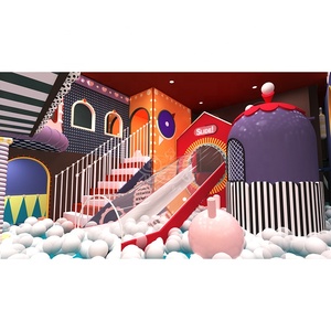 Aire de jeux intérieure de 700 m² pour centre commercial, équipement de jeux pour enfants, aire de jeux souple pour enfants - Product Image 3