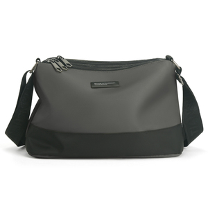 Wholesale Solid Color Unisex Square <b>Black</b> Mens <b>Bags</b> Plain Messenger Shoulder Casual Cross <b>Bags</b> for Men Daily Use - Product Image 2