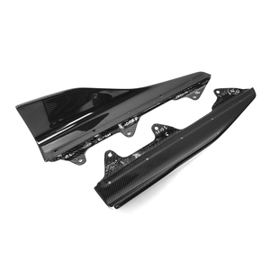 Für BMW F87 M2 M2C 2014-2018 <span class=keywords><strong>M</strong></span> Performance Stil Trocken-Carbonfaser Seitenschweller Seitensplitter Auto Styling F87 Seitenschweller - Product Image 5