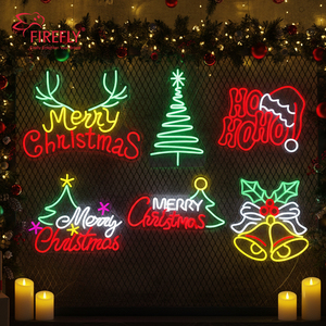 Letrero de <span class=keywords><strong>Letras</strong></span> de Neón Flexibles Personalizadas de <span class=keywords><strong>Feliz</strong></span> <span class=keywords><strong>Navidad</strong></span>, Adornos de Neón para Árbol de <span class=keywords><strong>Navidad</strong></span>, Decoraciones Luminosas - Product Image 1