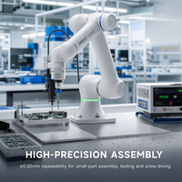 Lengan Robot Las Otomatis MZD 2kW 2000mm 6 Axis Servo Elektrik untuk Jalur Pengelasan MIG