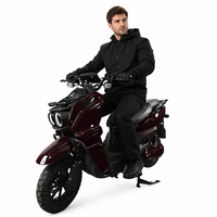 Trottinette Électrique Urbaine Adulte à Pédales 60V 1000W 2000W avec Grand Siège et Assistance au Pédalage – Véhicule Électrique Type Moto – Meilleures Ventes