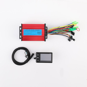 ชุดจอแสดงผล WXGN201 สีแดง 9 หลอด + ชุดควบคุม 9 หลอด, 36V/48V/60V/72V, 500W/600W สำหรับสกู๊ตเตอร์ไฟฟ้า L887 - Product Image 2