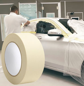 Rouleau ruban adhésif entièrement en caoutchouc, rouleau de ruban <span class=keywords><strong>Maskin</strong></span>, 50 Mm, rouleau Jumbo - Product Image 4