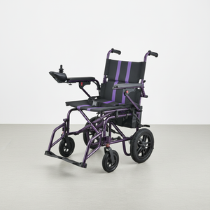 Fauteuil roulant électrique pliable intelligent tout-terrain léger sur mesure avec batterie au plomb, vente en gros directe usine - Product Image 1