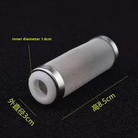 Couverture de filtre de protection en acier inoxydable écologique pour l'entrée d'eau des filtres d'aquarium, port d'aspiration, garantie 1 an