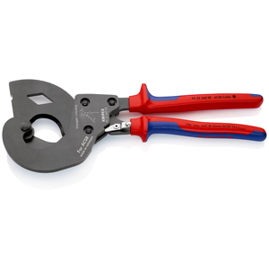 Knipex 95 32 340 SR เครื่องตัดสายไฟเหนือศีรษะพร้อมแกนเหล็ก - Product Image 1