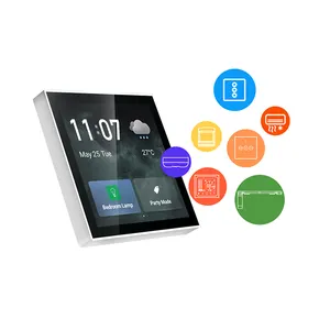 Tuya Smart Home automation controllo centrale a parete WIFI Zigbee Hub Gateway pannello di controllo Touch Screen da 4 pollici Smart Switch