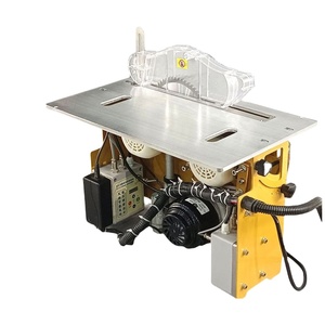 Scie à table coulissante de précision pliable, sans balais, silencieuse, sans poussière, Submaster, pour le travail du bois, station de travail mobile - Product Image 1