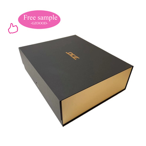 מותאם אישית גודל קרטון למחזור נייר קשה נוקשה מגנט תיבת אריזת יוקרה מתקפל מגנטי אריזת מתנה עם מגנטי מכסה - Product Image 1