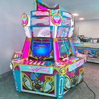 Machine de jeu vidéo Kising Party à monnayeur pour 6 joueurs avec distribution de tickets : Équipement de divertissement commercial