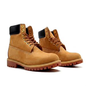 Botas de Nieve SIKE Irrompibles e Impermeables, Cierre de Velcro, Altura Media-Alta, de Cuero para Exteriores, para Hombre y Mujer, China - Product Image 1