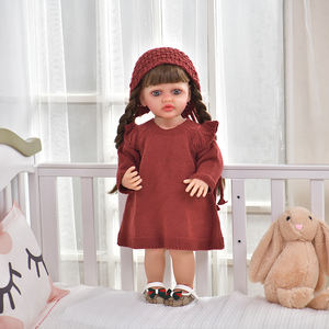 ตุ๊กตาซิลิโคนนุ่มนิ่มเหมือนจริง ขนาด 55 ซม. สำหรับเด็กแรกเกิด พร้อมฟังก์ชั่นสนทนา เหมาะสำหรับเป็นของเล่นและของขวัญ - Product Image 4