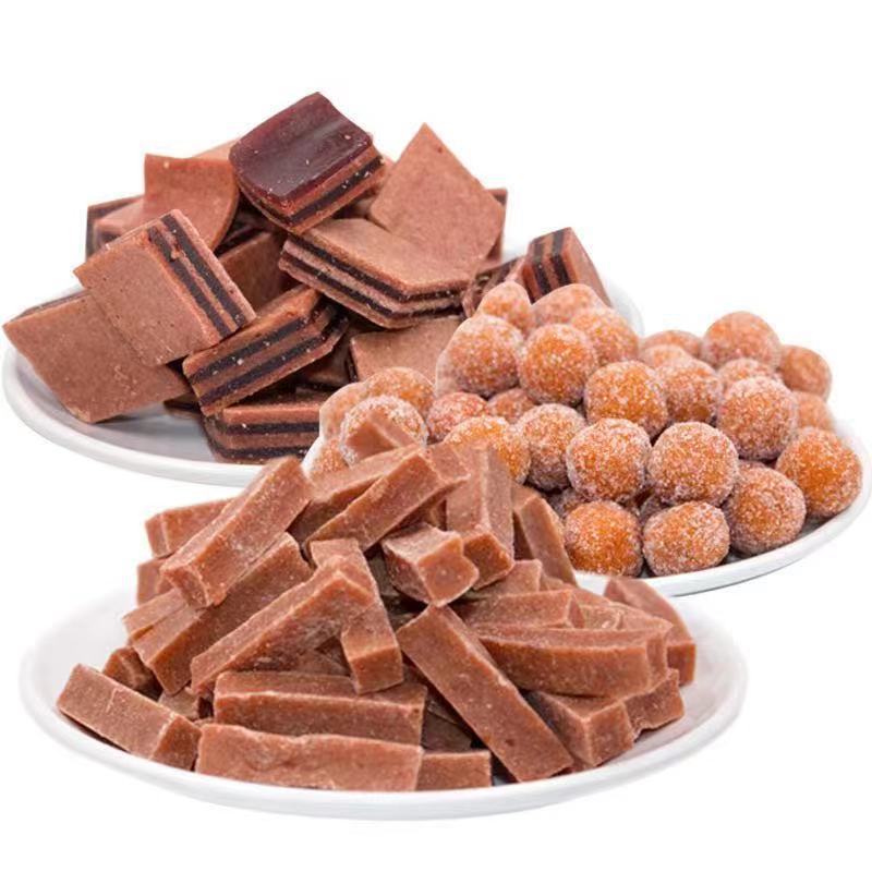 Азиатские закуски жирные полезные дешевые и вкусные мягкие восковые кислые сладкие добавки-вафли Боярышник