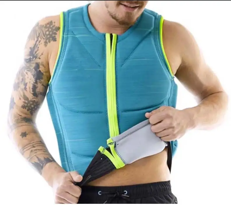 Chấp Thuận CE Mens Bơi Cuộc Sống Vest Quảng Châu Neoprene Áo Phao Cho Thể Thao Dưới Nước