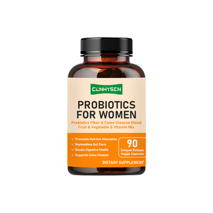 Cápsulas de Probióticos para Mujeres con Fibra Prebiótica, Limpieza de <span class=keywords><strong>Colon</strong></span>, Salud Intestinal, Apoyo Digestivo - Product Image 1