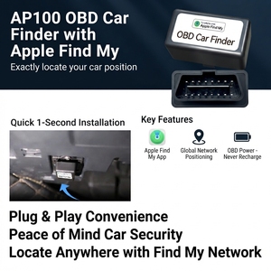Localizzatore GPS OBD2 Antifurto per Auto, Tracker per Trovare il Veicolo, Senza Canone Mensile, Plug & Play, Compatibile con <span class=keywords><strong>iPhone</strong></span> iOS - Product Image 3