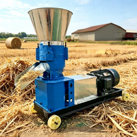 Nouvelle machine à granulés d'aliments électriques pour animaux domestiques, garantie 1 an, dimensions 750x280x700, pour l'élevage à petite échelle - fabrique des aliments pour bétail