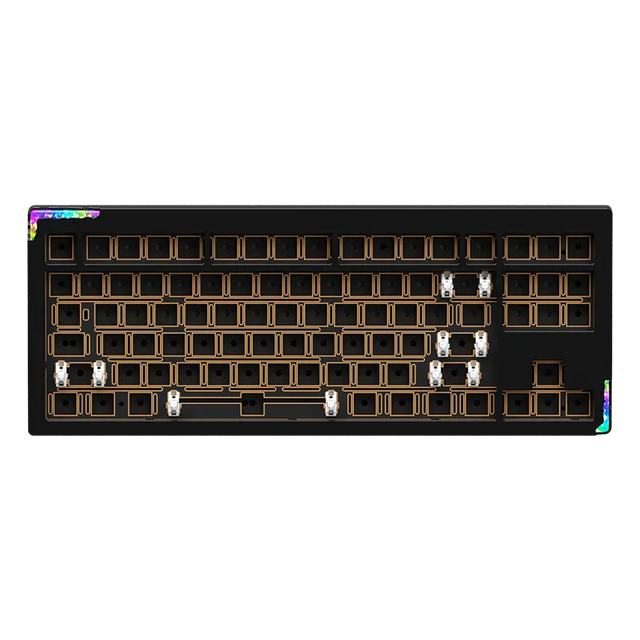 New Arrival Weikav Stars80 V2 Aluminum CNC Three Modes BT 2.4G RGB Backlight Hot-Swappable Keyboard Kit