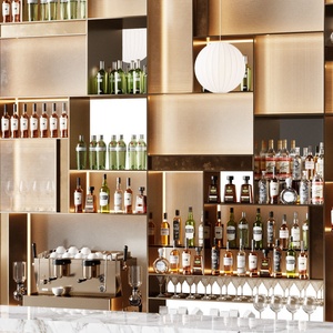 Pianificazione del Layout 3D personalizzata del servizio di progettazione di Bar commerciale professionale per il ristorante e il Club dell'hotel - Product Image 5