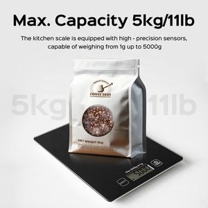 रसोई खाद्य पैमाने 5 किलोग्राम 1 ग्राम डिजिटल इलेक्ट्रिक मल्टी-पर्पज एब्स प्रदर्शित नई प्रौद्योगिकी वजन उपकरण - Product Image 5