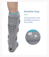 YR-707-1 Orthèse de cheville unisexe certifiée CE, lavable et réglable, pour stabilisation de la cheville, traitement des fractures et entorses