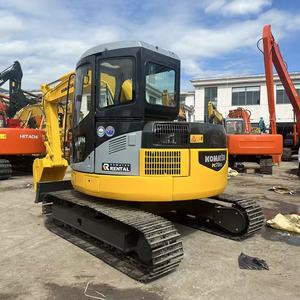 Excavadora Usada Komatsu PC78US con Orugas Negras, Equipo de Construcción Hidráulico - Product Image 2