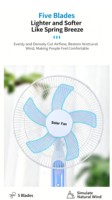 Ventilateur sur pied rechargeable solaire de 16 pouces, panneau solaire 12W, ventilateur oscillant à 3 vitesses pour la maison, le camping, la vente ambulante