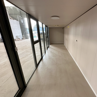 Capsule modulaire Apple de 40 pieds, écologique, moderne, préfabriquée, pour usage résidentiel, ferme, centre commercial, bureau, bâtiment modulaire