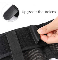 Attelle de soutien inguinal avec coussinets de compression amovibles gauche ou droite pour le scrotum