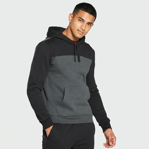 Sweat-shirts à capuche épais 100 % coton molletonné pour hommes, personnalisables avec impression en relief et broderie, vente en gros - Product Image 1