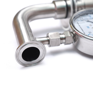 1,5 дюймов зажим регулируемый клапан регулирования давления с манометром 100 мм - Product Image 5