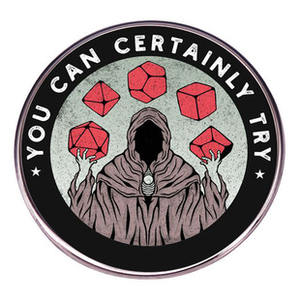 Wowei Dungeons and Dragons <span class=keywords><strong>Lord</strong></span> Broche Puedes probar Juego de dados Pin Insignia Metal Aleación Insignia Accesorios - Product Image 2