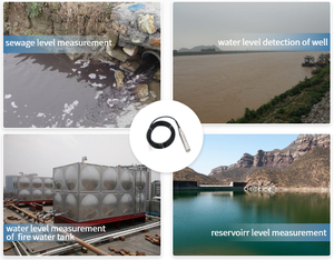 수압 잠수정 5V-30V 24VDC 12VDC 4-20mA RS485 압력 송신기 탱크 물 액체 제품 용 수위 센서 - Product Image 5