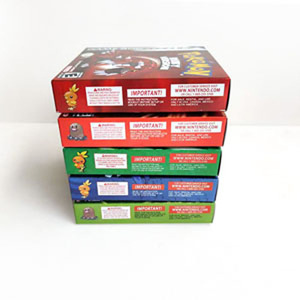 5 màu sắc NTSC/ USA Holographic kim loại lá kết thúc phiên bản Video Trò chơi trò chơi chàng trai trước cho GBA với hộp - Product Image 2