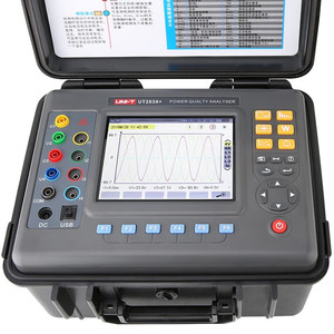 Analyseur de qualité d'alimentation Uni-T UT283A+ - Compteur harmonique triphasé - Testeur de puissance intelligent - Product Image 2